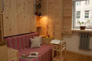 Апартаменты A cozy wooden studio in a heart of Kharkiv Харьков Апартаменты-14