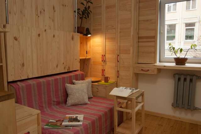 Апартаменты A cozy wooden studio in a heart of Kharkiv Харьков-16